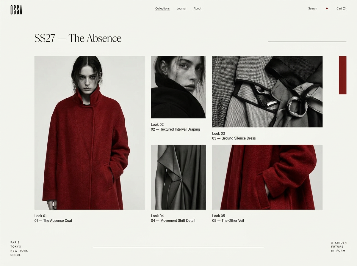 OSSA — Lookbook concept